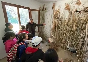 Öğrenciler yaban hayatını yakından tanıdı