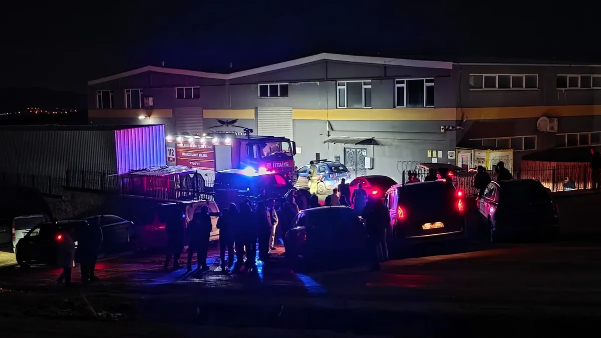 Bursa'da dehşet! Talaş silosuna düşen işçi öldü