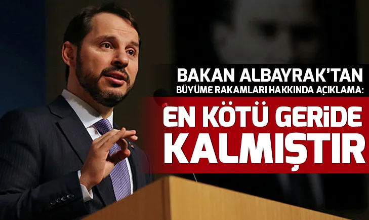 Son dakika: Bakan Berat Albayraktan büyüme rakamları hakkında flaş açıklama
