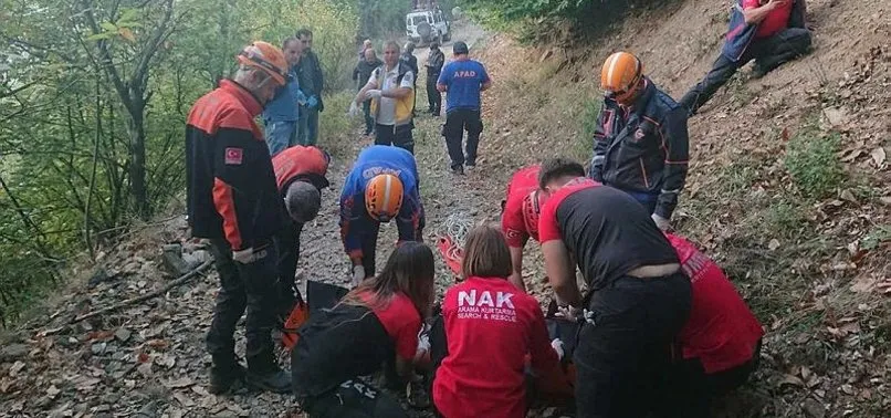 Uçurumdan yuvarlandı 1,5 saat sonra hayatını kaybetti