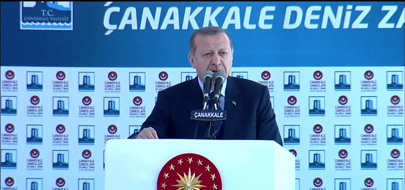Cumhurbaşkanı Erdoğan'dan dünyaya mesaj: Korkaklar zafer anıtı dikemez!