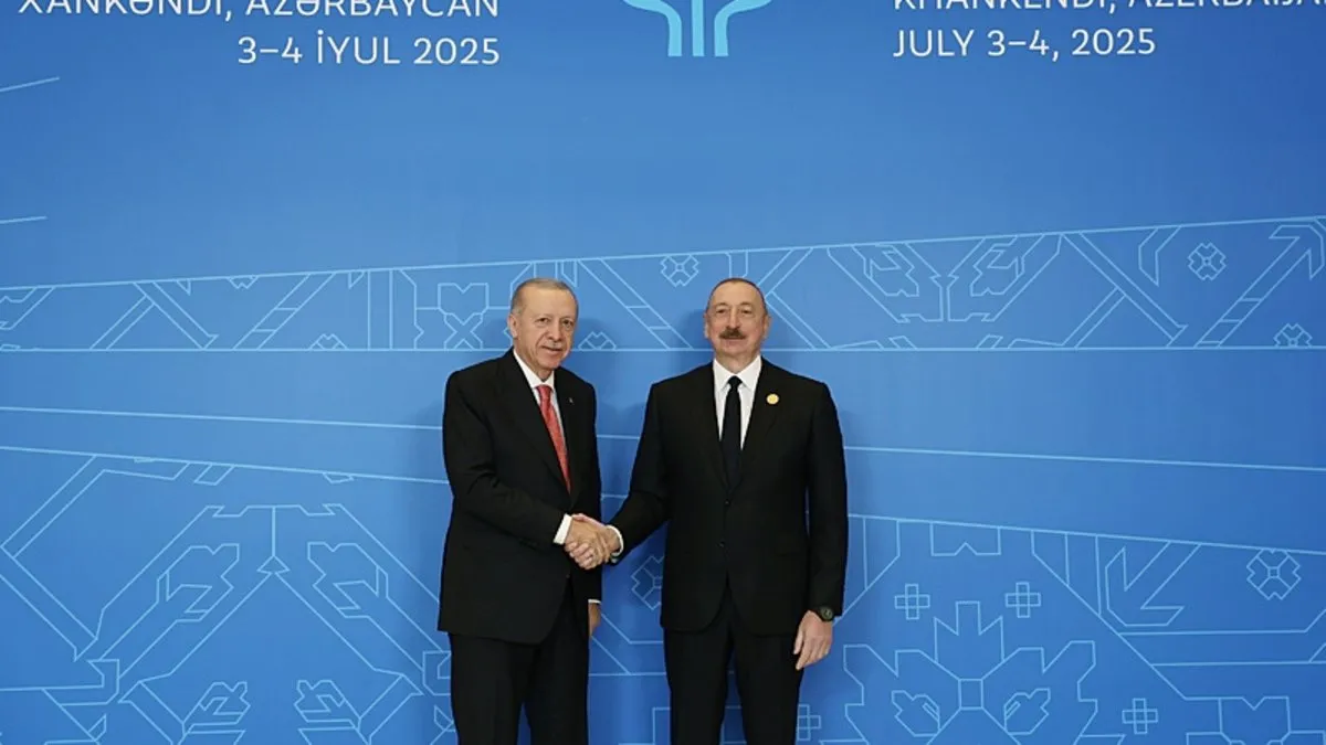 Başkan Erdoğan'dan Azerbaycan'da net mesaj: Biz Filistin davasını terk edemeyiz