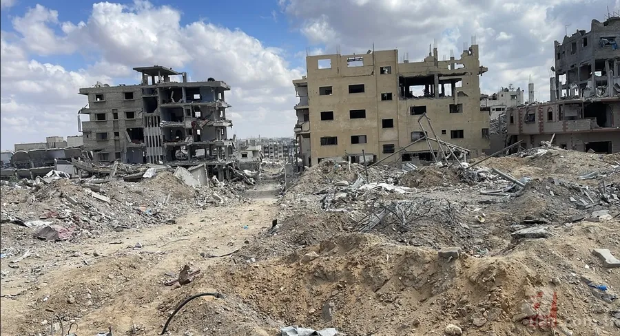 Katil İsrail Gazze'den çekildi! Büyük yıkımın boyutu ortaya çıktı 1