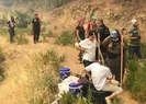 Halkın olağanüstü gayreti alevlere kalkan oldu