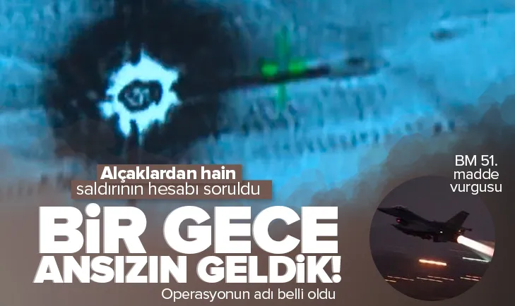 Harekat resmen başladı: TSK PKK’nın inlerini vurdu