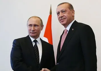 Cumhurbaşkanı Erdoğan, Putin'le görüştü