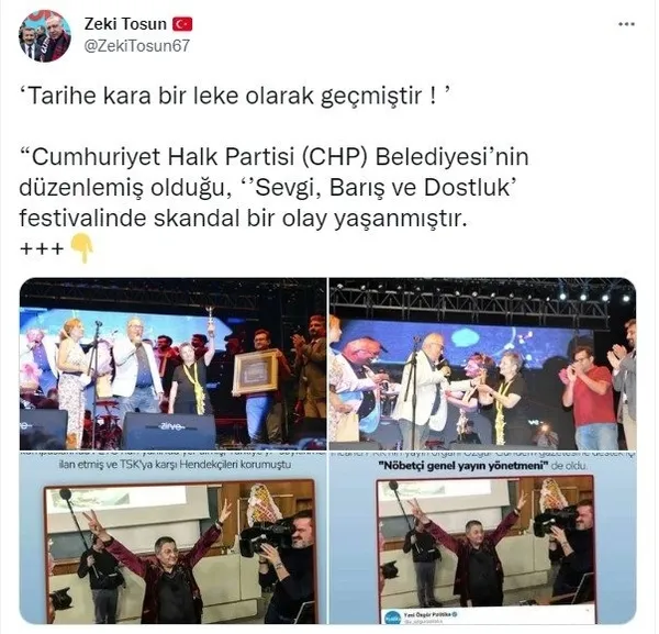 CHP'den terör destekçisine Sevgi Barış ve Dostluk ödülü! Tarihe geçen kara bir leke - 2