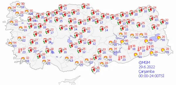 1656083762883.png Meteoroloji'den son dakika uyarısı! Çok sayıda ile yağmur ve fırtına geliyor! Haritalar güncellendi | İstanbul Ankara İzmir'de hava durumu... - 12