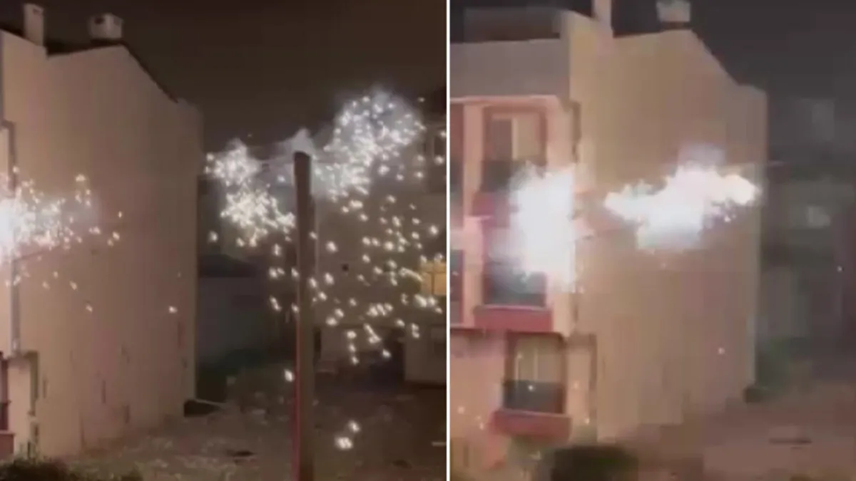 Kocaeli'de yürekleri ağza getiren olay! Elektrik telleri patladı yangın çıktı