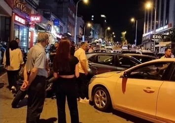 Ataşehir'de alkollü sürücüye meydan dayağı