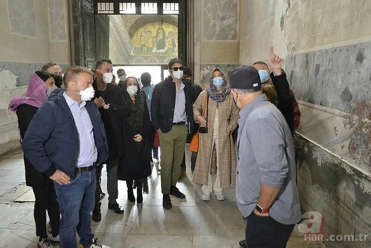 Ünlü yönetmen Guy Ritchie’den Ayasofya Camii ve Topkapı Sarayı’na ziyaret
