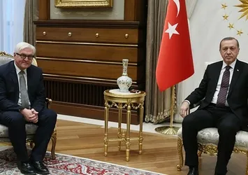 Erdoğan, Alman mevkidaşıyla görüştü