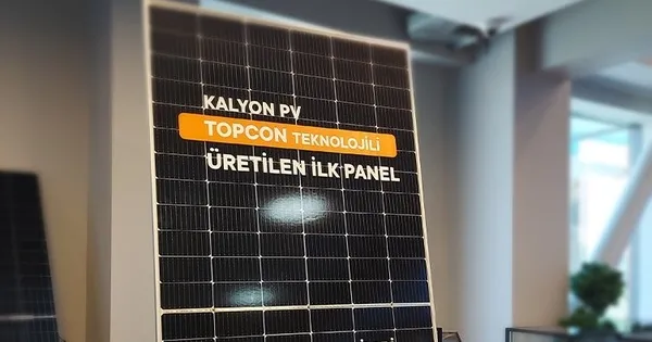 Kalyon PV’den TOPCON güneş paneli! Yenilikçi teknolojilerdeki atılım devam ediyor
