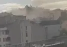 Üsküdarda patlama anı kamerada