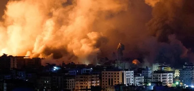 Terör devleti İsrail Gazze’yi 65 bin ton patlayıcıyla vurdu