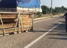 Dehşet! TIR eve çarptı