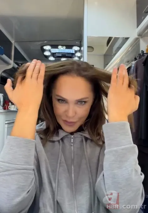 Hülya Avşar "Fazilet" karakterine hazırlanırken paylaştı! Güzelliğiyle bir kez daha büyüledi! 3