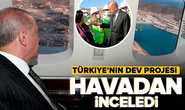 Son dakika: Başkan Erdoğan Akkuyu Nükleer Güç Santrali’nde incelemelerde bulundu