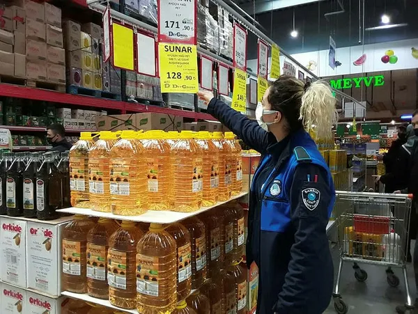 İstanbul’da stokçulara geçit yok! Ayçiçek yağı denetlemesi yapıldı