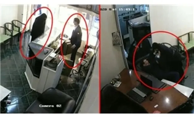 Erzincan'da çarşaflı erkek soyguncuyu esnaf etkisiz hale getirdi - 2