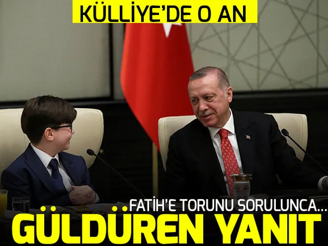 Cumhurbaşkanı Erdoğan Külliyede çocukları ağırladı