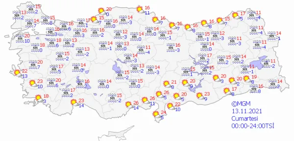 1636731234161.png Meteoroloji gün verip uyardı! Kuvvetli sağanak yağış geliyor! İstanbul Ankara İzmir'de bu hafta hava durumu nasıl olacak? - 8