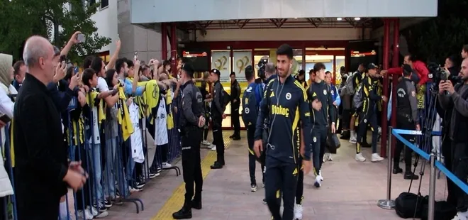 Fenerbahçe kafilesi Samsun’a geldi