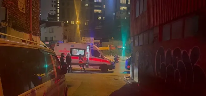 Şişli'de iş yerinde korkutan yangın!