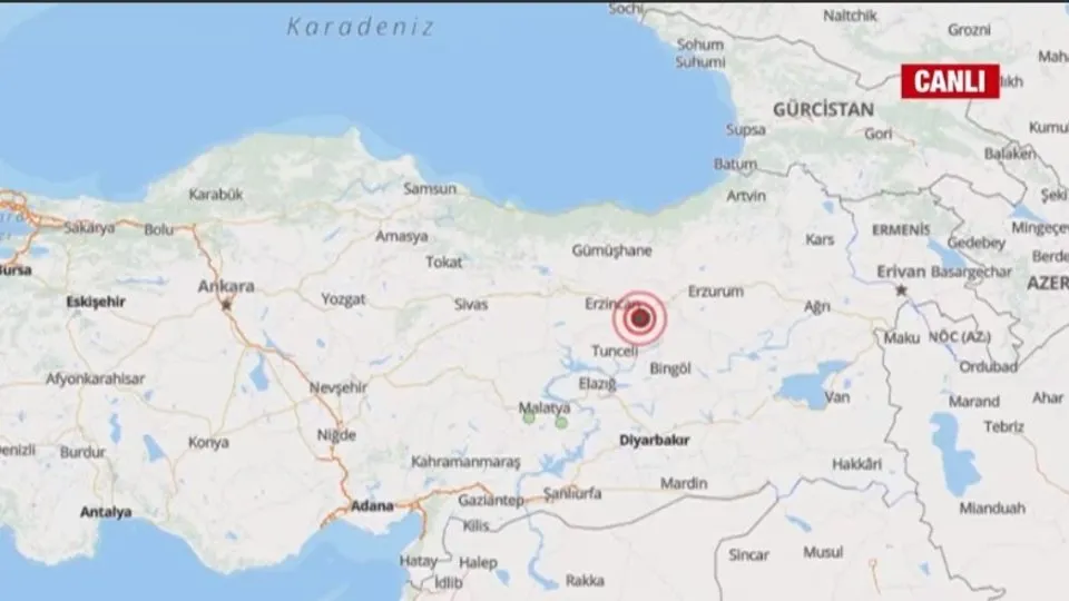 Tunceli’de deprem! AFAD son dakika duyurdu! 1 Ocak 2024 AFAD Kandilli son depremler