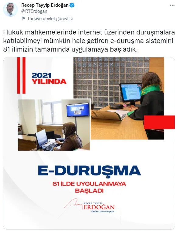 Son dakika: Türkiye 2021’de neler yaptı? Başkan Recep Tayyip Erdoğan tek tek paylaştı