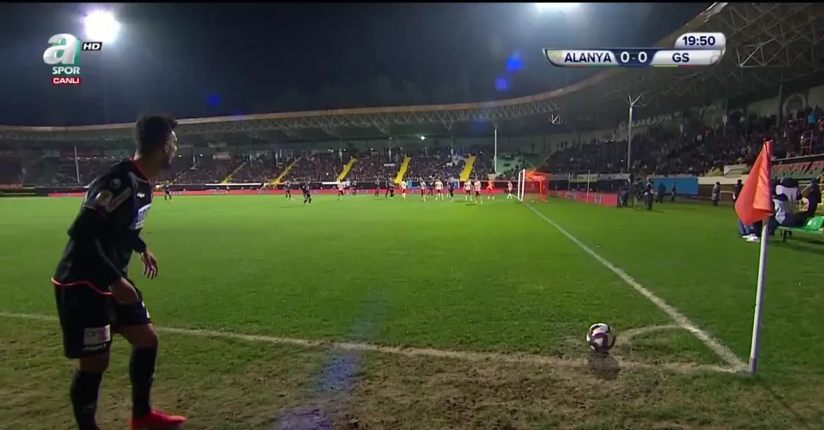 Alanyaspor 1 - 0 Galatasaray golü izle!