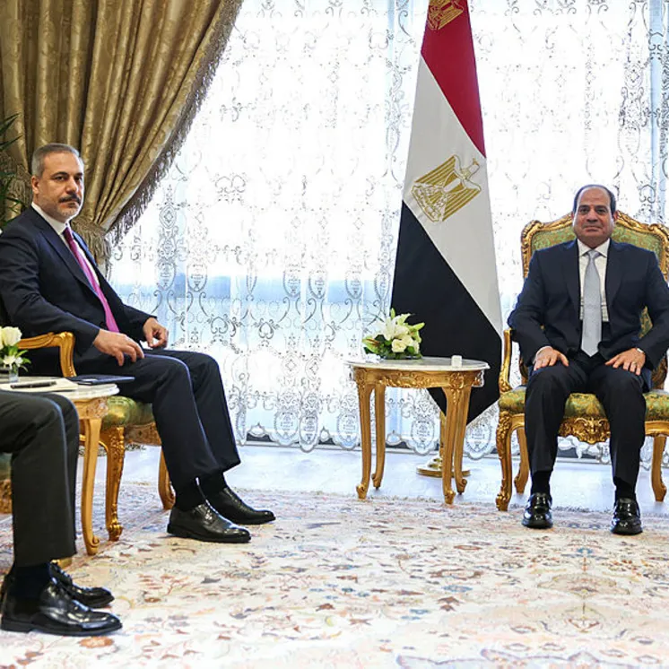 Bakan Fidan ile Sisi arasında Gazze zirvesi