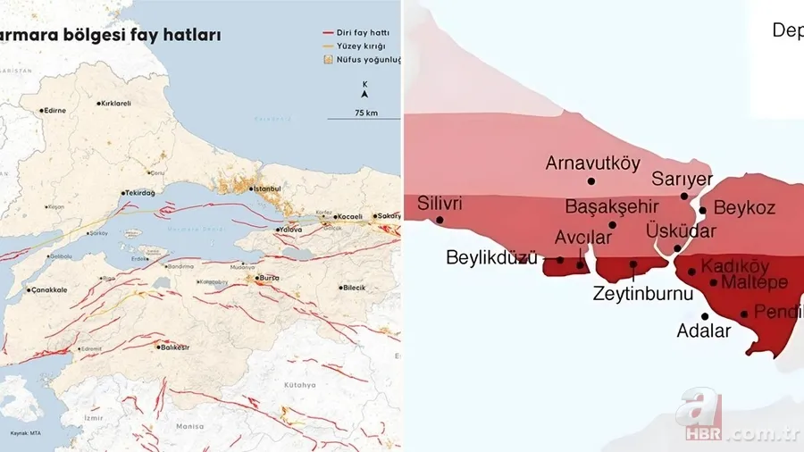 İSTANBUL’DA DEPREM RİSK HARİTASI 2025: Deprem riski en yüksek ilçeler ve zemini sağlam bölgeler hangileri? 1