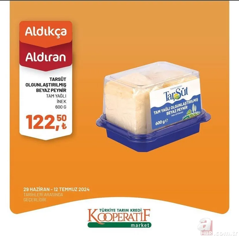 Tarım Kredi Market'te fırsat kataloğu geldi! 70 üründe indirim var: Gül suyu 47.90, buğday 18.50 TL, TK antep fıstığı 187,90 TL 20