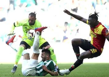 Bursaspor ile Göztepe berabere kaldı