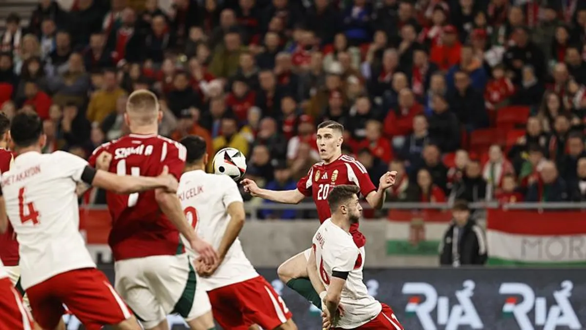 Millilerden tatsız prova! A Milli Takımımız hazırlık maçında Macaristan'a mağlup oldu