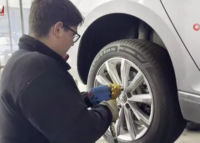 Lastikçilerde son gün yoğunluğu