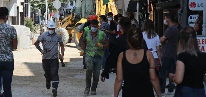 Bolu’da doğalgaz patladı vatandaşlar evlerine giremediler