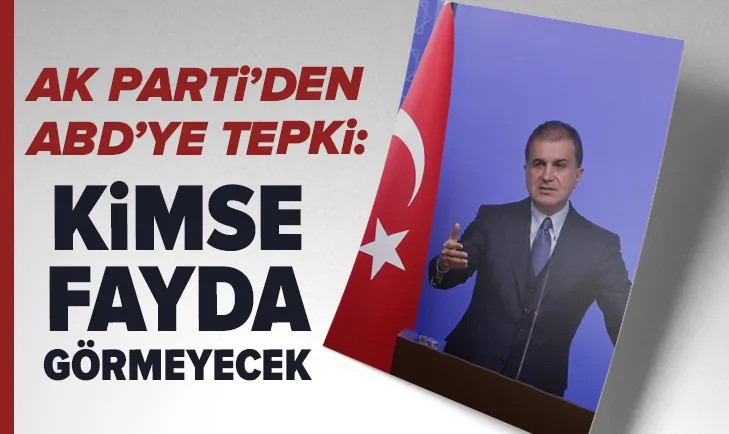 Son dakika: AK Parti Sözcüsü Ömer Çelikten ABDye Güney Kıbrıs ve Doğu Akdeniz tepkisi