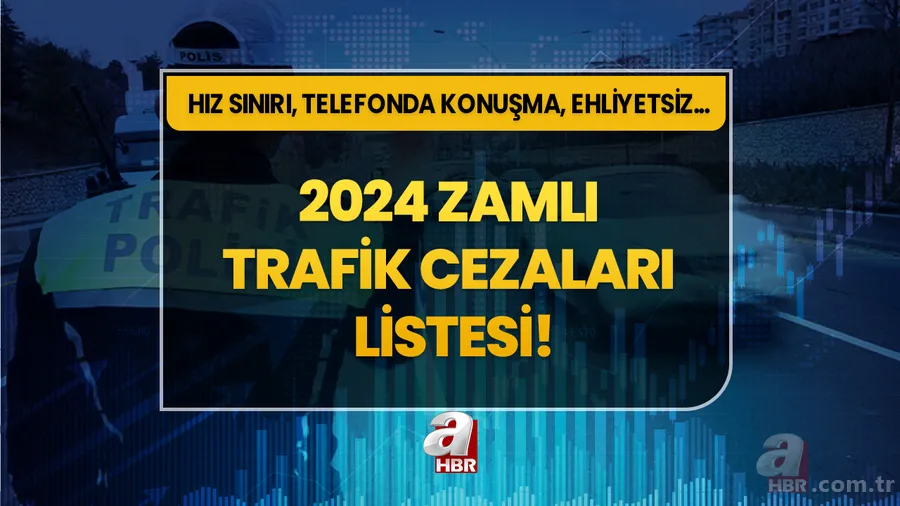 YENİ TRAFİK CEZALARI 2024: Zamlı trafik cezaları ne kadar oldu? Kırmızı ışık, drift atma, emniyet kemeri takmama, ehliyetsiz... 1