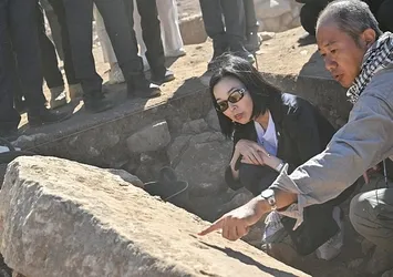 Japonya Prensesi Akiko Mikasa, Karahatepe ve Harbetsuvan kazı alanlarını gezdi