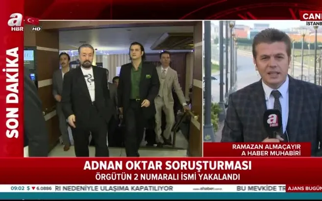 Adnan Oktar'ın sağ kolu Tarkan Yavaş yakalandı