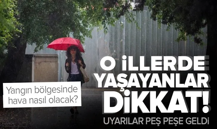 7 Ağustos İstanbul, İzmir, Antalya, Ankara hava durumu: Bugün hava nasıl olacak? Meteorolojiden peş peşe uyarılar o bölgedekiler dikkat
