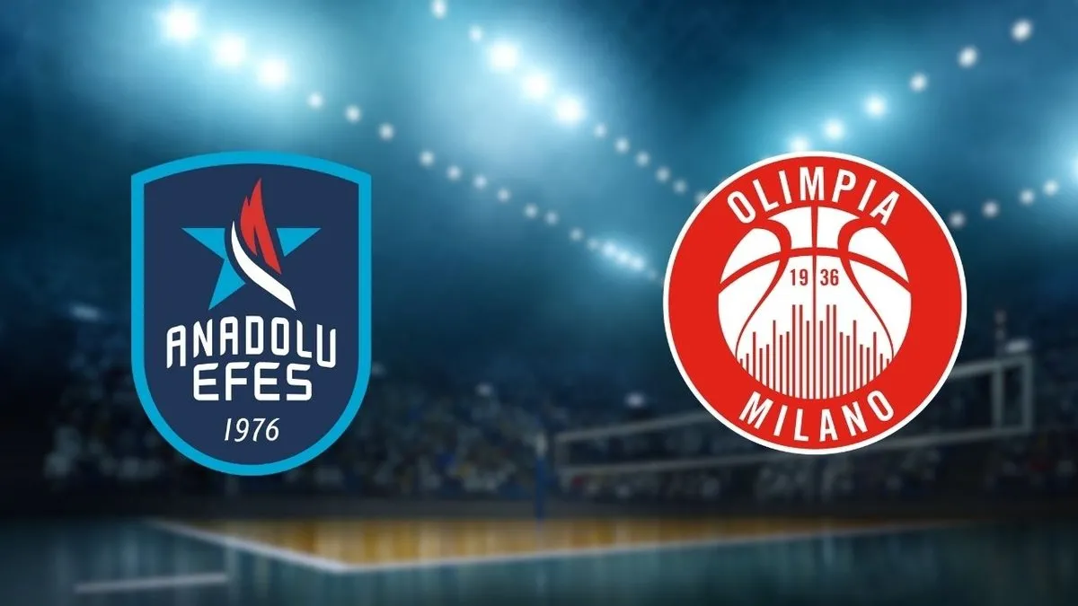 Anadolu Efes-Olimpia Milano maçı ne zaman saat kaçta, hangi kanalda? Anadolu Efes maçı nereden izlenir?