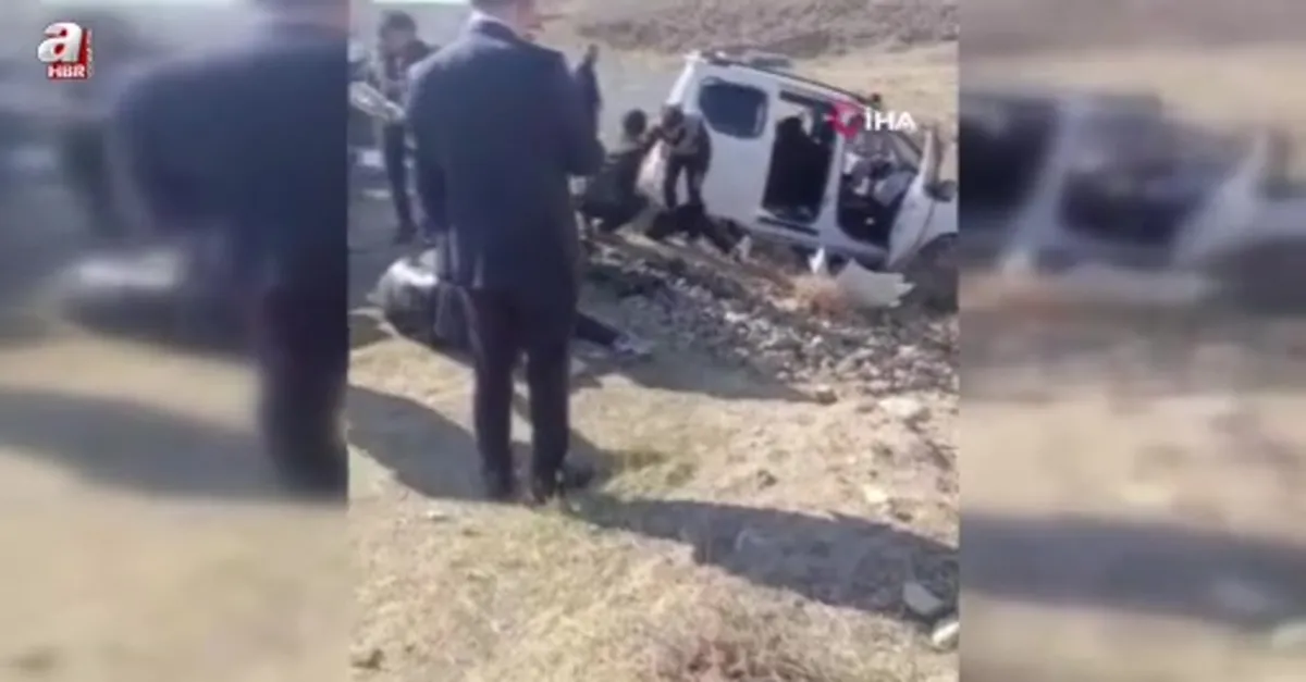 Başkale'de trafik kazası