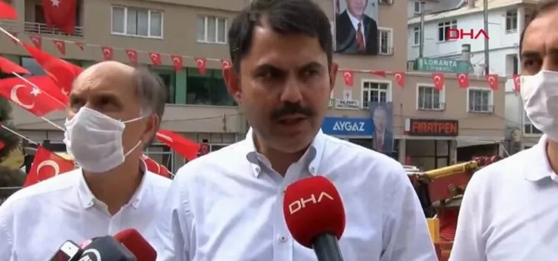 Giresun'daki sel felaketi! Bakan Kurum: Yeni Dereli 2021 yılında hazır olacak