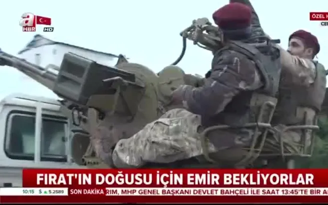 Fırat'ın doğusu için emir bekliyorlar