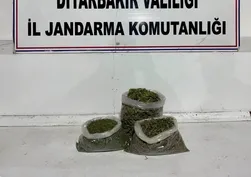 Diyarbakır'da 14 kilo esrar ele geçirildi