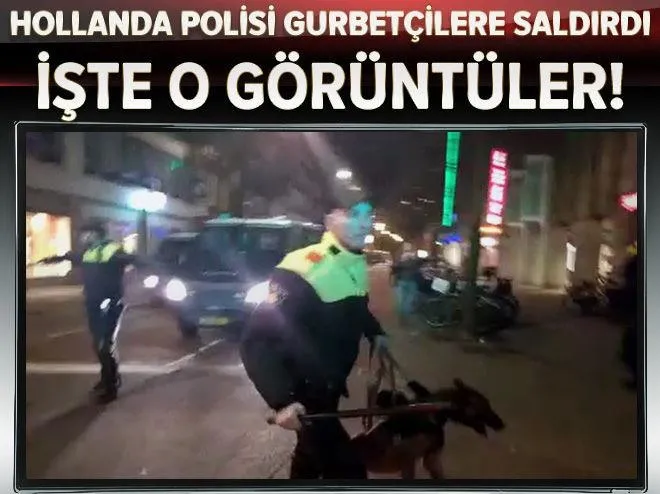 Hollanda polisi Türk vatandaşlarına şiddet uyguladı - 1