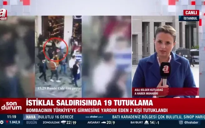 İstiklal saldırısında 19 tutuklama